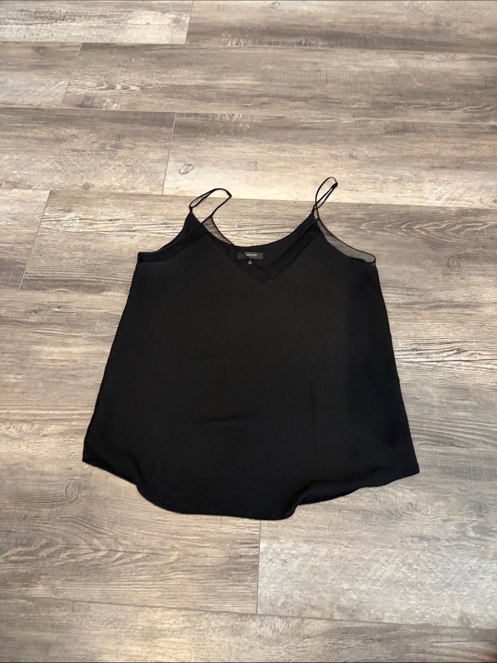 Babaton Sleeveless‎ V-Neck Black Cami Top